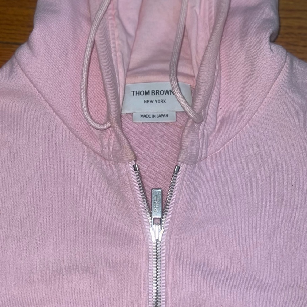 Thom browne zippered hoodie - Picture 2 of 9
